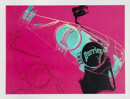 Andy Warhol, ‘Perrier (Pink)’, 1983