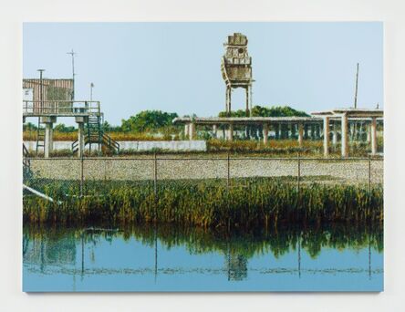 Wayne Gonzales, ‘Chevron Plant Ruin, Bayou La Loutre, near Yscloskey, Louisiana’, 2018-2019