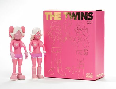 KAWS, ‘The Twins (Pink) (two works)’, 2006