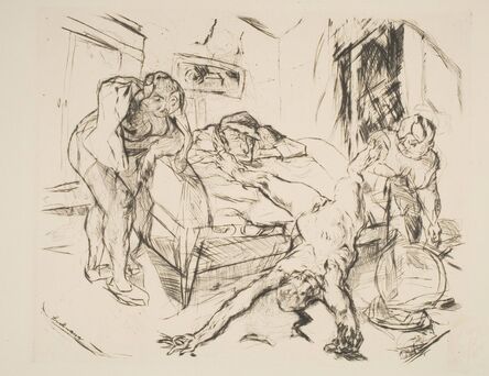 Max Beckmann, ‘Die Nacht, from "Shakespeare-Visionen"’, ca. 1914 (published 1918)