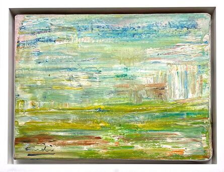 Norman Carton, ‘Untitled Abstract Expressionist landscape painting (Mid Century Modern)’, ca. 1949