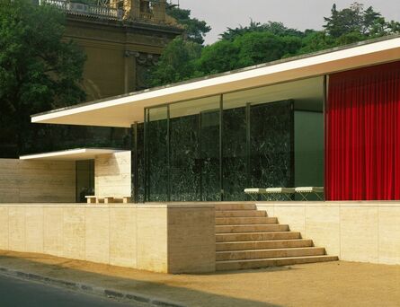 Ludwig Mies van der Rohe, ‘German pavillion for the International Art Exhibit’, 1929