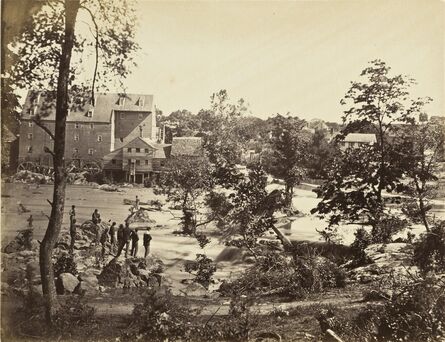Timothy H. O'Sullivan, ‘Johnson&#x27;s Mill, Petersburg, VA’, 1865