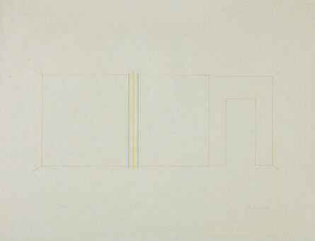 Fred Sandback, ‘Untitled (J. 110)’, 1984