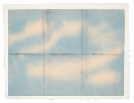 Joe Goode, ‘Grey Folded Clouds - I Blue and Pink’, 1971