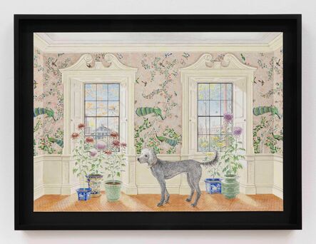 Andrew Raftery, ‘Corliss-Carrington House, Providence, East Parlor with Chinese hand painted paper, artists unknown’, 2023