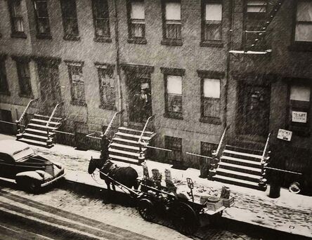 Max Yavno, ‘Winter, 16th Street, Old New York’, 1940