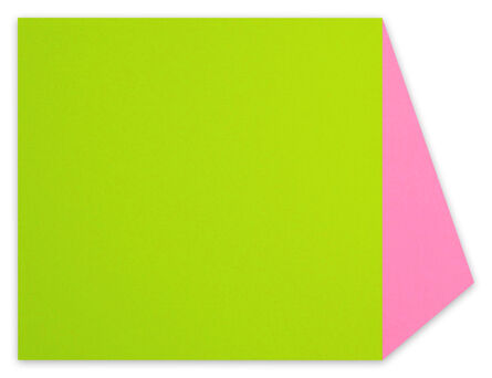 Brent Hallard, ‘Rope (Green and Pink) (Abstract painting)’, 2011