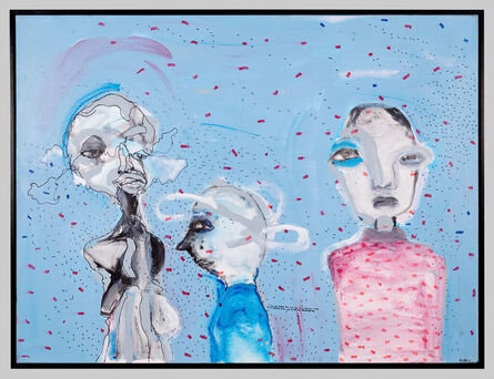 Banele Khoza, ‘Untitled Blue’, 2016