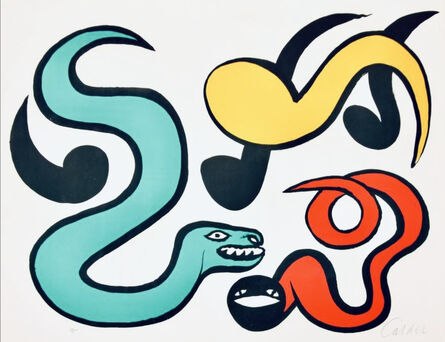 Alexander Calder, ‘Snakes’, ca. 1975