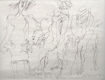 Willem de Kooning, ‘Three figures’, 1980