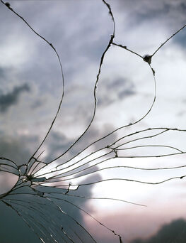 Bing Wright, ‘Broken Mirror/Evening Sky (C-22)’, 2012