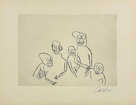 Alexander Calder, ‘Santa Claus 5’, 1974