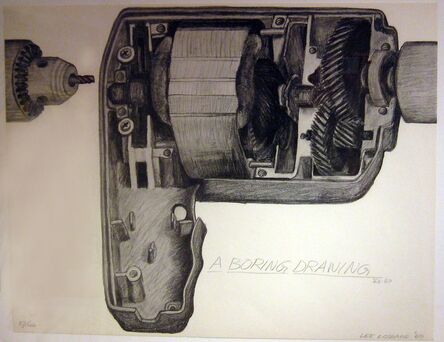 Lee Lozano, ‘A Boring Drawing’, 1969