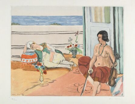After Henri Matisse, ‘Odalisque sur la terrasse (Odalisque on the Terrace)’, 1922