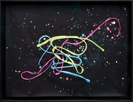 Clemens Wolf, ‘LINE DRAWING NEON 2’, 2022