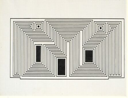 Josef Albers, ‘Study for Sanctuary’, 1941-1942