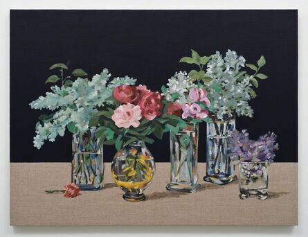Jessica Halonen, ‘A Clock Stopped 2 (Flowers after Manet)’, 2017