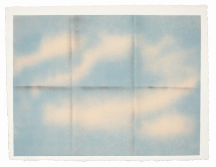 Joe Goode, ‘Grey Folded Clouds - I Blue and Pink’, 1971