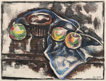 Max Weber, ‘Still Life With Apples’, 1928