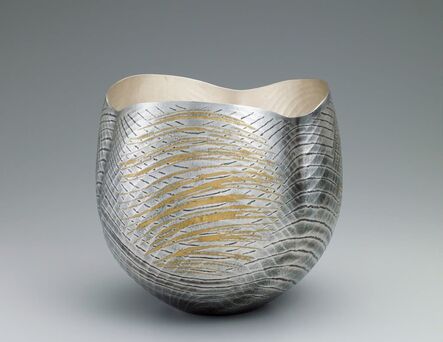Osumi Yukie, ‘Silver Vase (Sound of Wind) ’, 2014