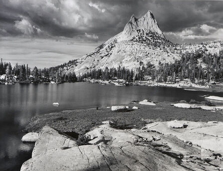 Ansel Adams, ‘Cathedral Peak and Lake, Yosemite National Park, California’, 1960; printed 1963