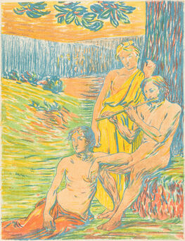 Hippolyte Petitjean, ‘Pan IV (Arcadia)’, 1898/1900