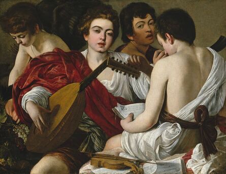 Michelangelo Merisi da Caravaggio, ‘Los músicos (The Musicians) ’, 1596-1597
