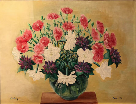 Moïse Kisling, ‘Bouquet tricolore’, 1938