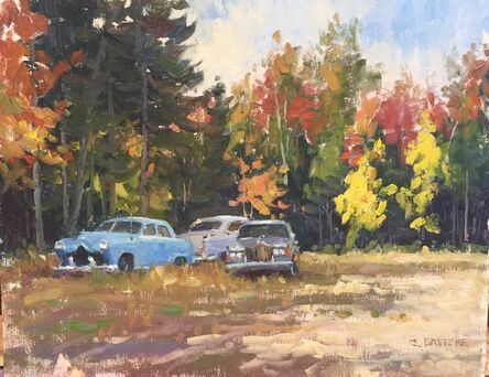 Carl Bretzke, ‘Autumn Old Cars’, 2016