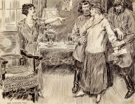 James Montgomery Flagg, ‘The Big Accusation’