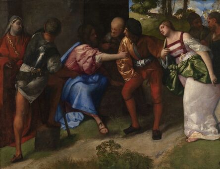 Titian, ‘Titian, Christ and the Adulteress ’, 1511
