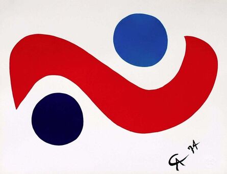 Alexander Calder, ‘Sky Bird (Flying Colors Collection)’, 1974