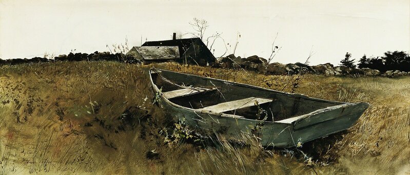 Andrew Wyeth, ‘Teel's Island’, 1954, Painting, Drybrush, Seattle Art Museum