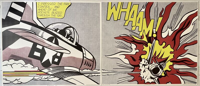 Roy Lichtenstein, ‘Whaam!’, 1982, Reproduction, Offset lithograph in colors, Artsy x Capsule Auctions