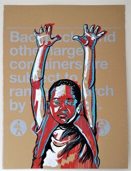 Ganzeer, ‘HANDS UP ’, 2019