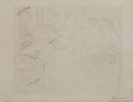 Pablo Picasso, ‘Minotaure Caressant Une Femme’, 1939
