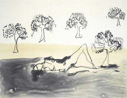 Tracey Emin, ‘Laying with the Olive Trees’, 2011