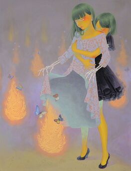 Fuco Ueda, ‘Flame of this world and the other world’