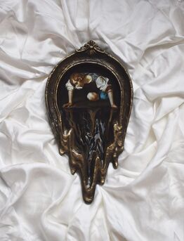 Dolaana Davaá, ‘Caravaggio's Narcisus’, 2023