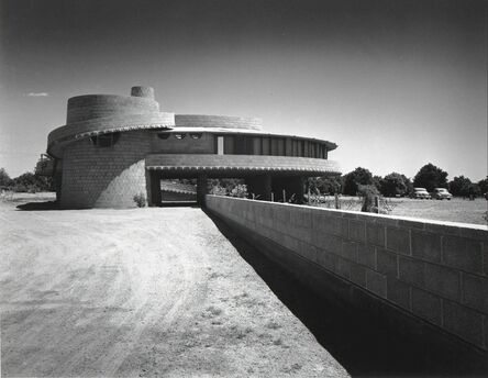Pedro E. Guerrero, ‘David Wright House, Exterior, Phoenix, Arizona (Frank Lloyd Architect)’, 1952