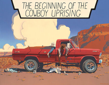 Billy Schenck, ‘Cowboy Uprising’, 2023