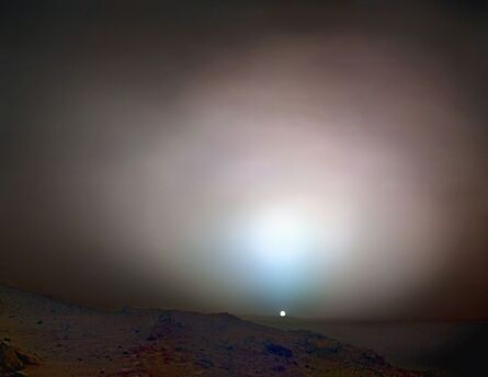 Michael Benson, ‘Sunset on Mars, Spirit Rover, May 19, 2005’, 2012