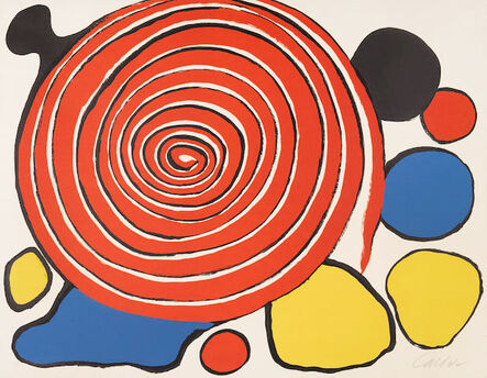Alexander Calder, ‘Untitled (Red Spiral)’, c. 1970