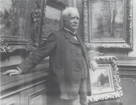 Dornac, ‘Photograph of Paul Durand-Ruel in his gallery’, about 1910