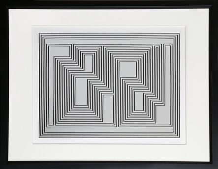 Josef Albers, ‘Graphic Tectonic: Prefacio - P1, F32, I1’, 1972