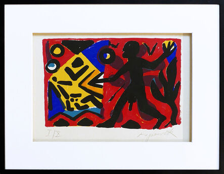 A.R. Penck, ‘„Zivilisation“ rot-gelb-blau’, 1990