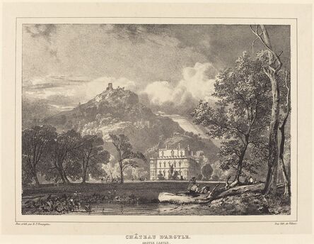 Richard Parkes Bonington after Francois Alexandre Pernot, ‘Chateau d'Argyle’, 1826
