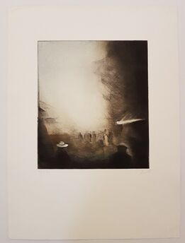 Werner Lichtner-Aix, ‘Marché hébdomadaire’, 1985