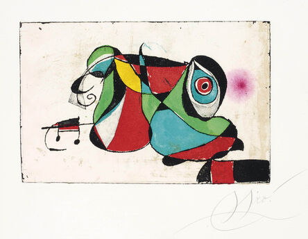 Joan Miró, ‘Gaudi VI’, 1979
